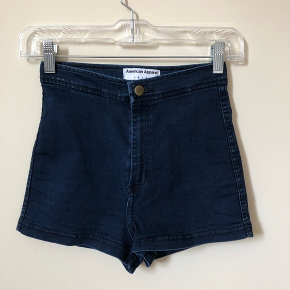 American Apparel Easy Jean Shorts - Picture 1 of 3